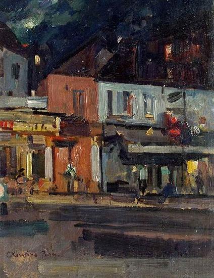 Konstantin Alexeievich Korovin Moon Night oil painting image